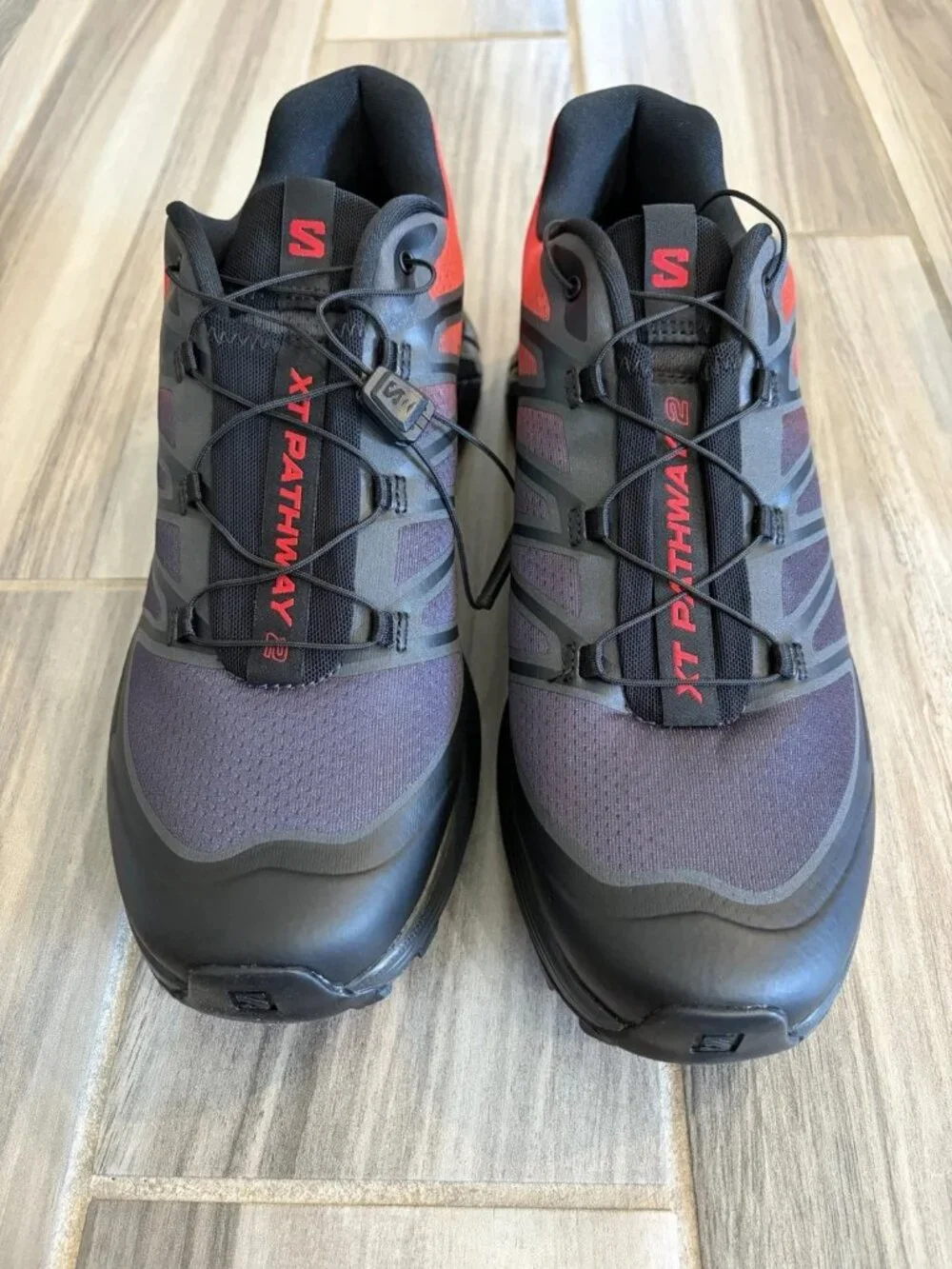 Men's Salomon XT-Pathway 2 Shoes - Asphalt/Black/Fire L49193400